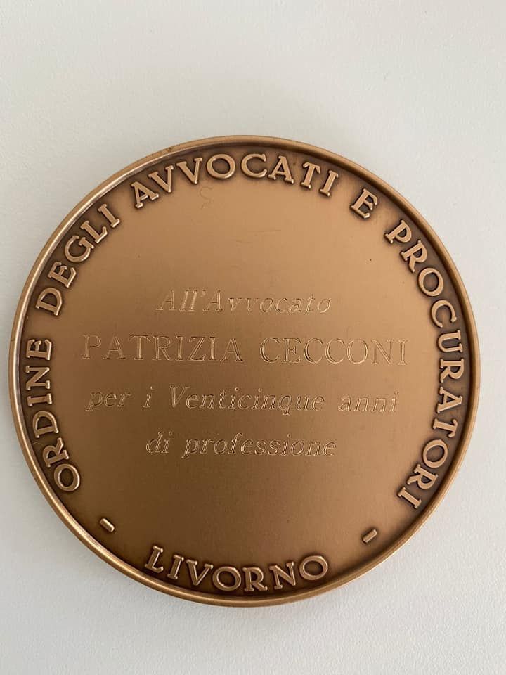 Bronze medal: Italian legal order,