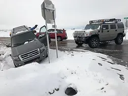 Car-in-Snow | Canyon County Towing & Recovery