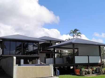 Modern House with Deck — Builders in Cannonvale, QLD