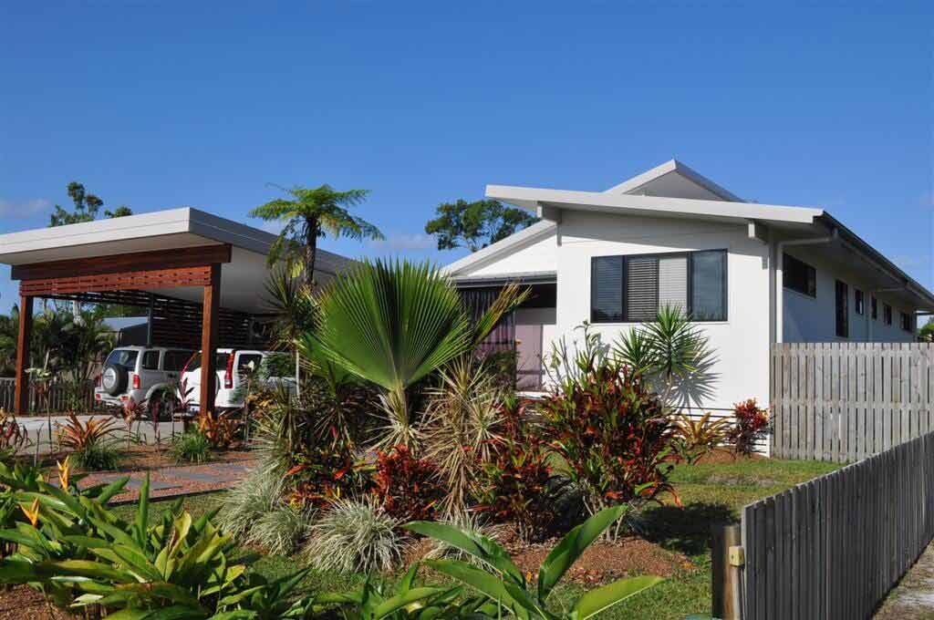 White house with carport — Builders in Cannonvale, QLD