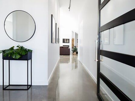 House Entrance with Mirror — Builders in Cannonvale, QLD