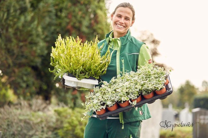 Florathek, Blumen Engele, Grabbetreuung, Grabpflege