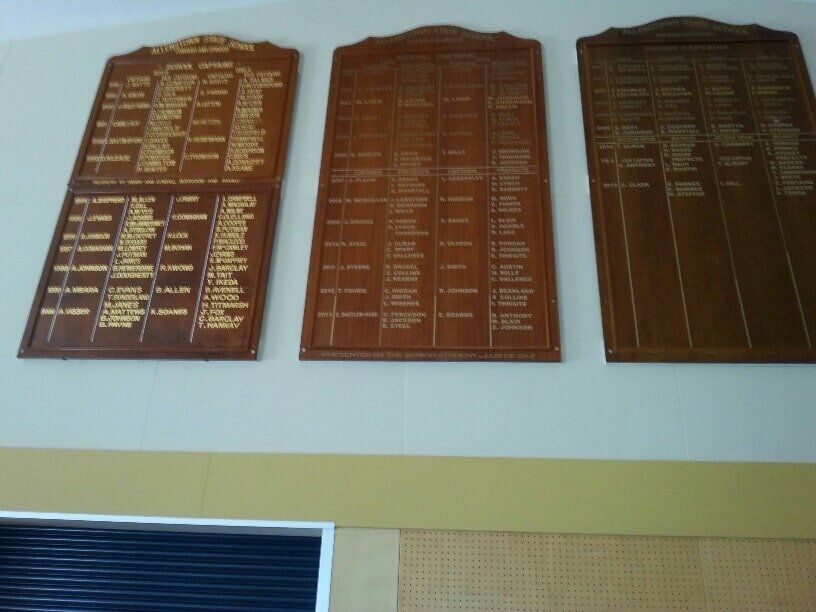 Honour Board — Rockhampton Trophy Centre & Engraving in North Rockhampton, QLD