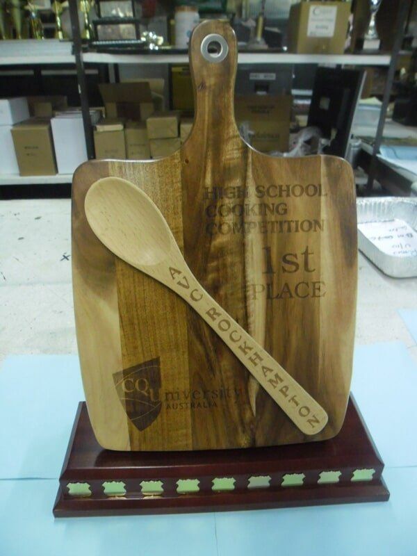 High School Cooking Competition — Rockhampton Trophy Centre & Engraving in North Rockhampton, QLD
