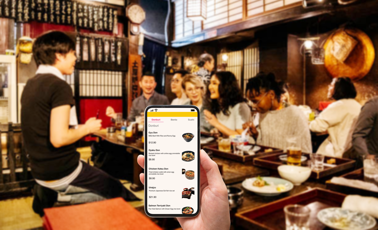 Japanese Restaurant QR Ordering