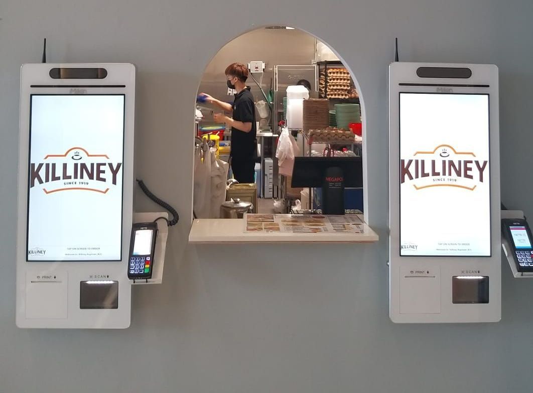 Self Ordering Kiosk Killiney F&B