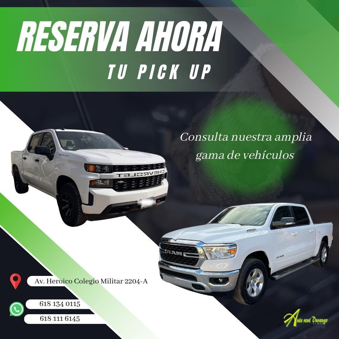 Mybu Auto Rent Autos en renta en Durango - AUTO RENT DURANGO SA DE CV