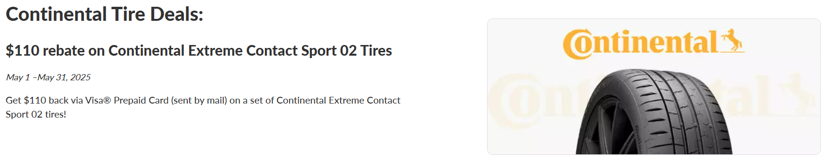 Milestar Rebate | Ellisville Tire And Auto