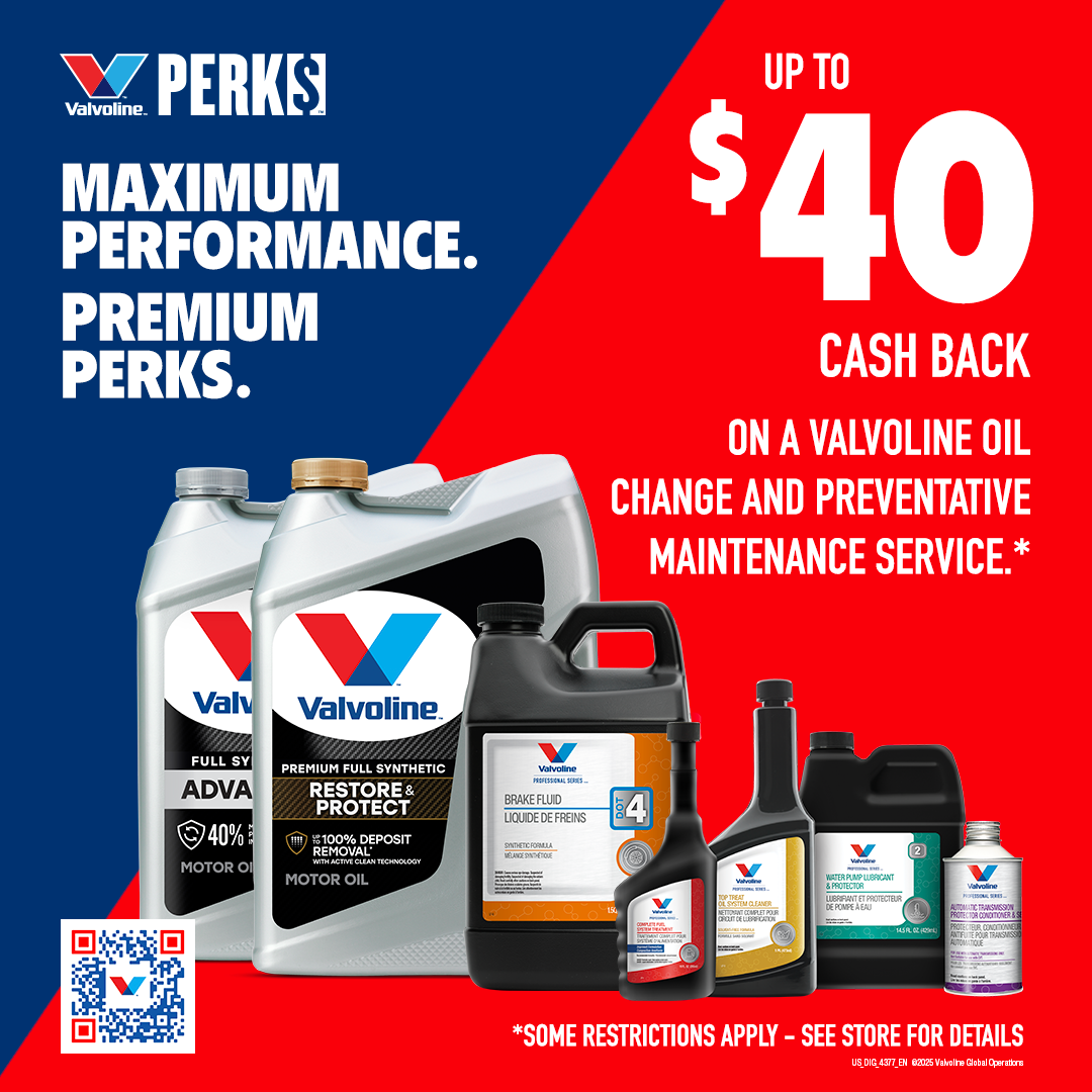 Valvoline Rebate | Ellisville Tire And Service