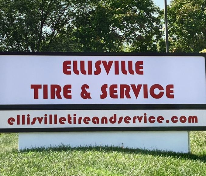 Ellisville Tire & Service Sign 