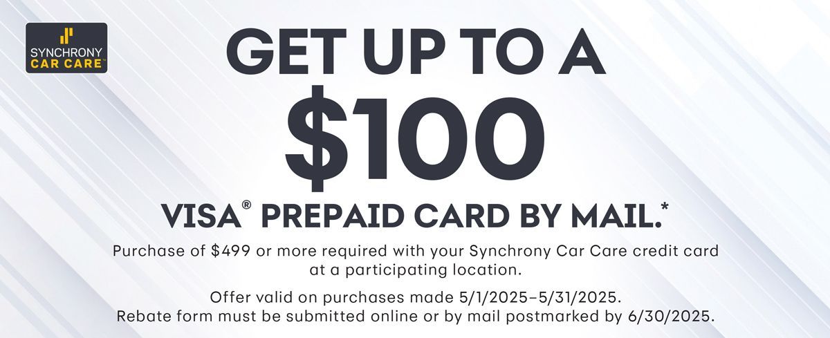 Synchrony Car Care Rebate | Ellisville Tire And Auto