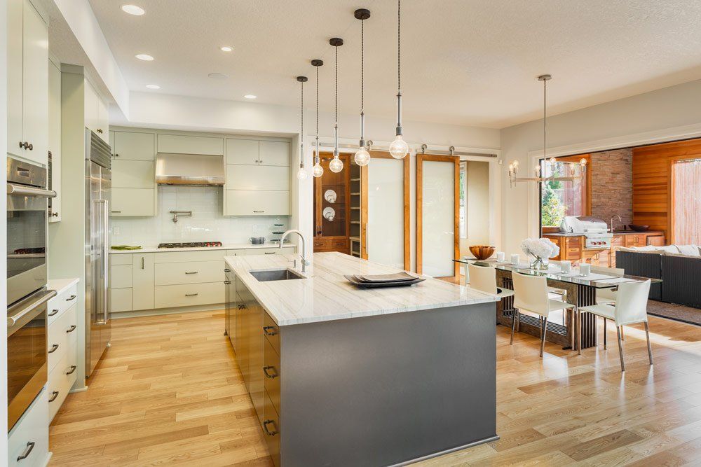 Beautiful Kitchen in New Luxury Home — Evansville, IN — Abiz Construction