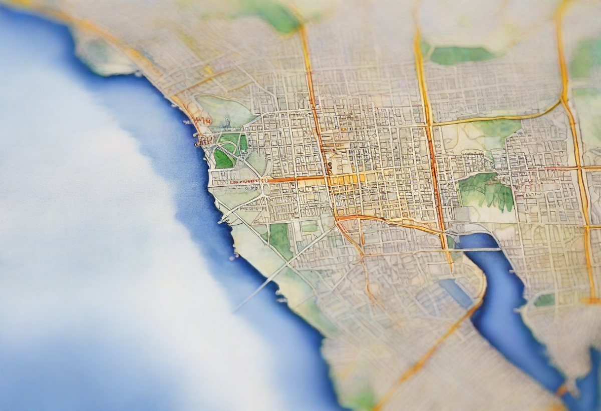 A map of san francisco bay area