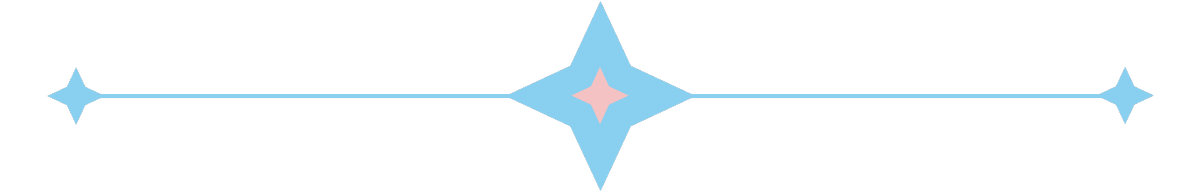 Image of a divider, blue star