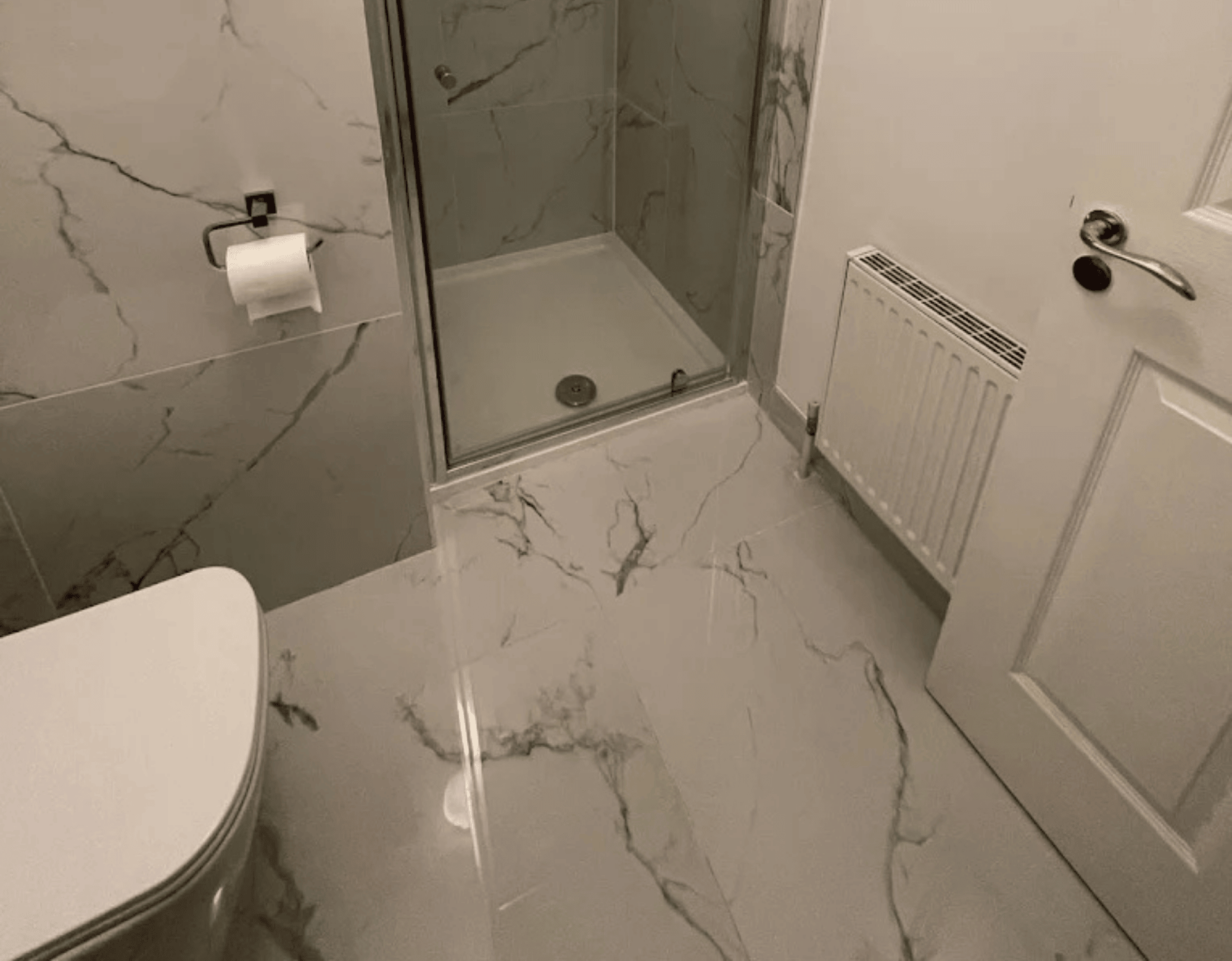 Floor tiling by C&Y renovations in Cork