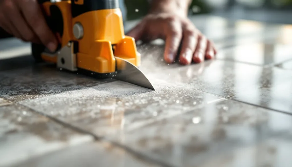 Couper du carrelage
