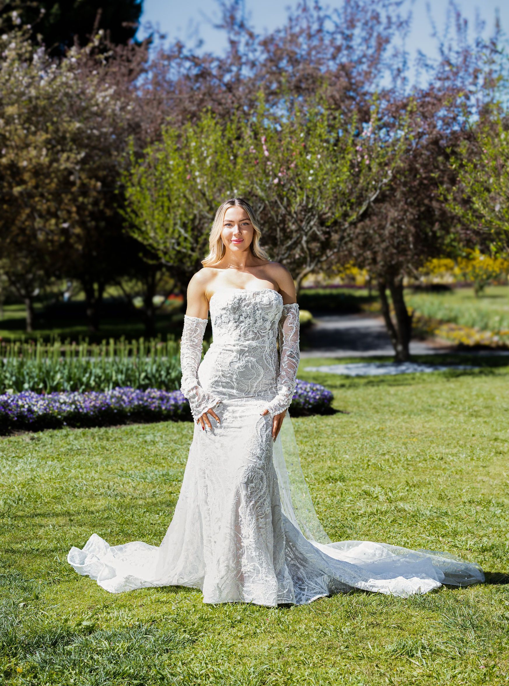 Beautiful wedding dress