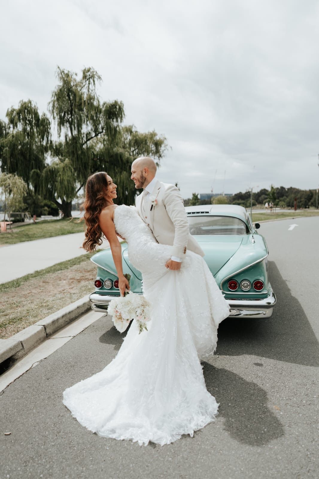 Couple wedding