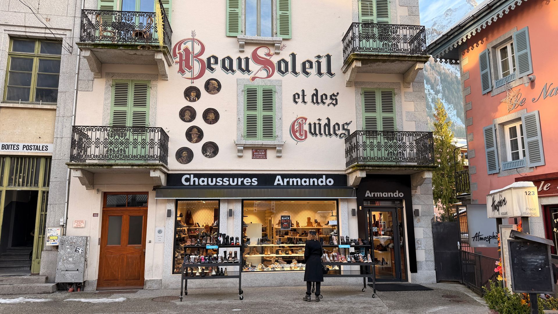 magasin de chaussures chamonix