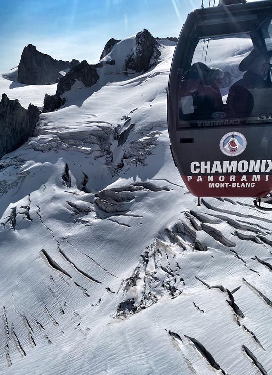 Chamonix Mont-Blanc : remontées mécaniques - ski lifts