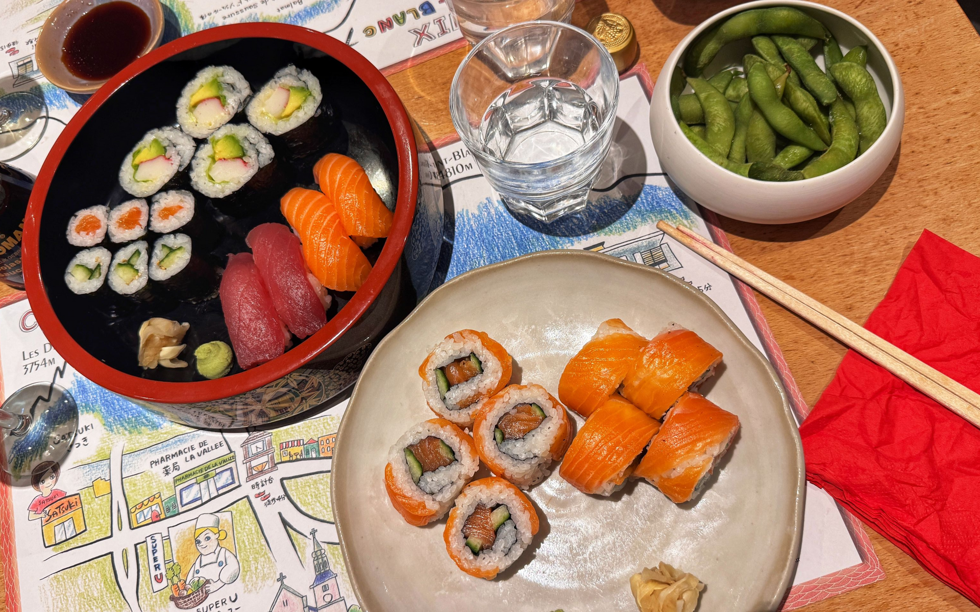 Japanese food Chamonix