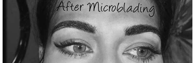 After Microblading — Dallas, TX — Artistik Edge Hair Studio