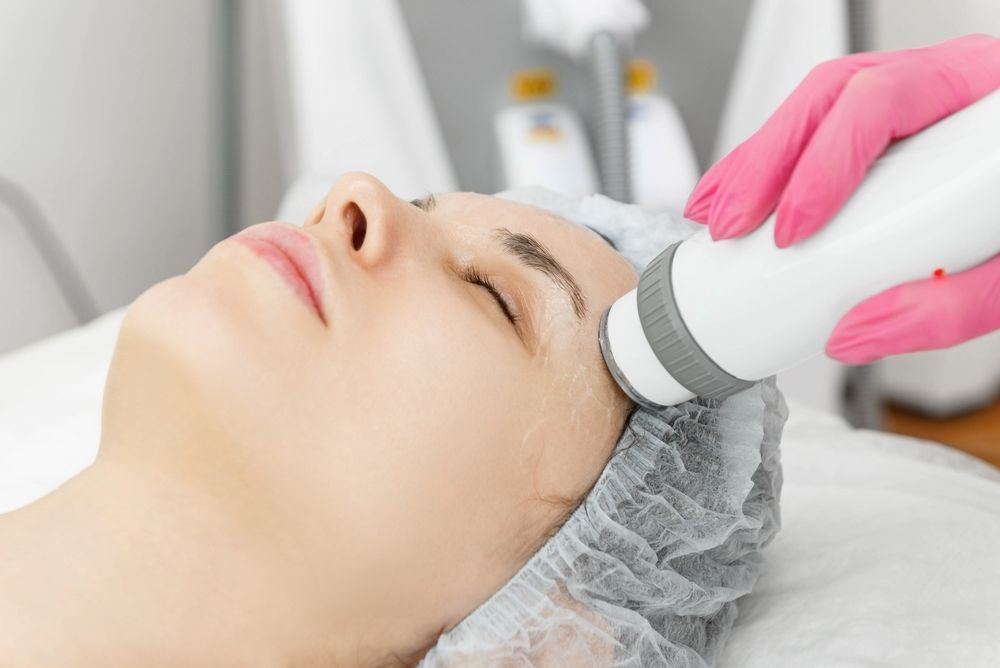 Woman in Treatment — Embrace Cosmetic Clinic in Bundaberg North, QLD