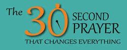 The 30 Second Prayer logo The 30 Second Prayer logo