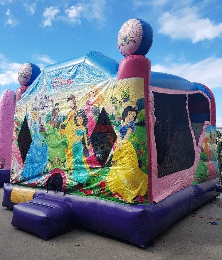 princess jumping castle hire