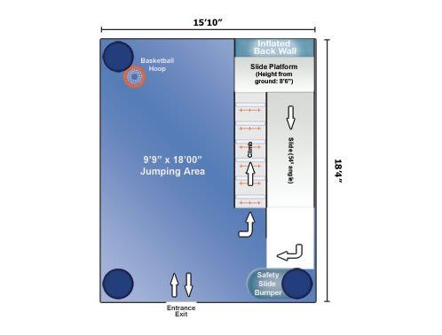 Disney Princess Combo Jumping Castle