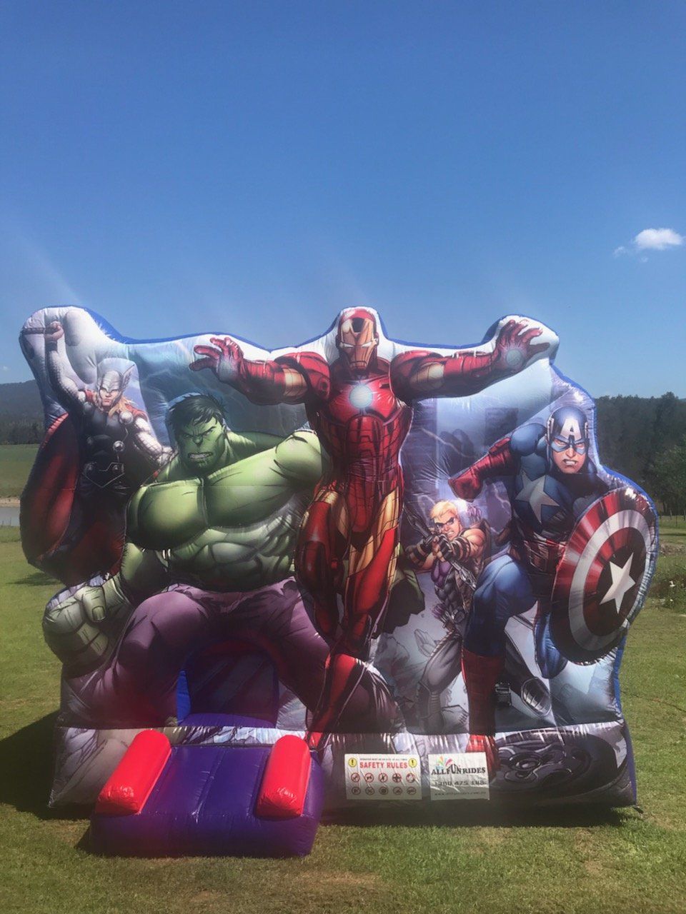 Heroes Jumping Castle