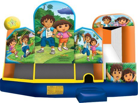 Dora & Diego Jumping Castle
