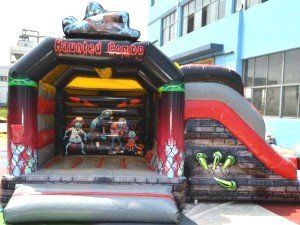 haunted house jumping castle