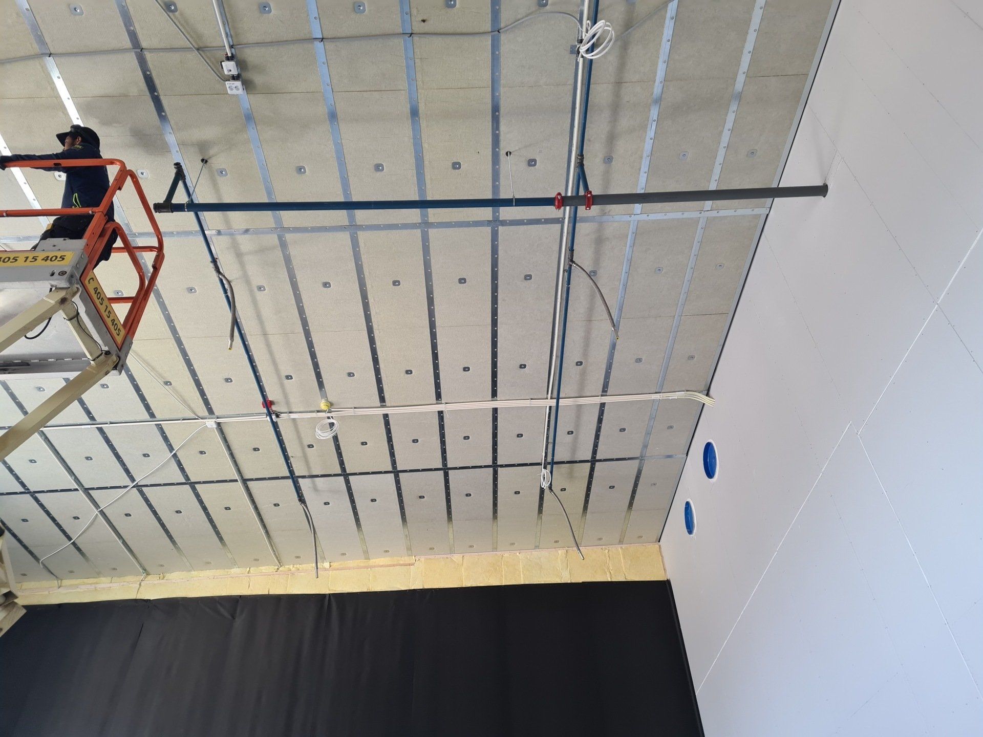 Sprinkleranlegget på Romerike Internasjonale Skole