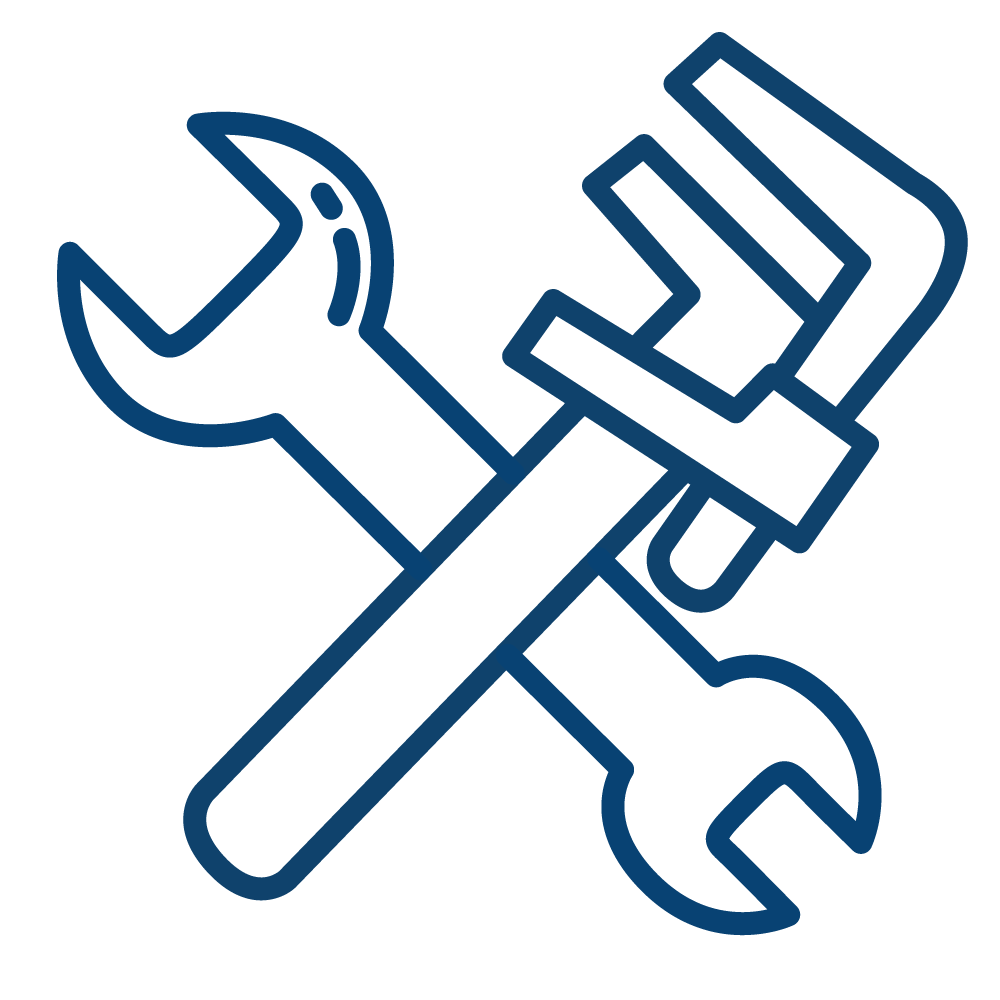 Rørleggertang - logo service & vedlikehold