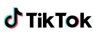 TikTok logo with a musical note and the text 