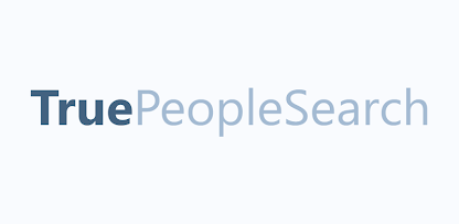 TruePeopleSearch logo in teal and gray text.