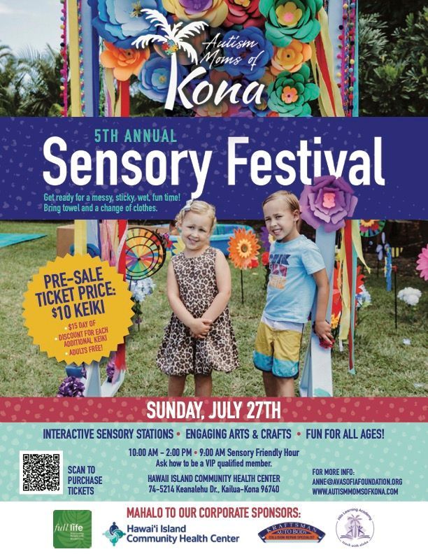 A poster for the 4th annual sensory festival