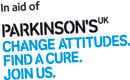 In aid of parkinsons logo