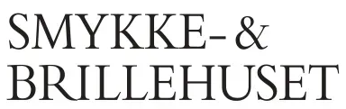Logo for SMYKKE- & BRILLEHUSET: text 