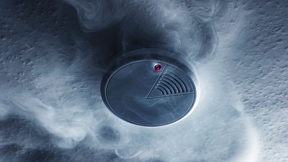 A Smoke Detector With Smoke