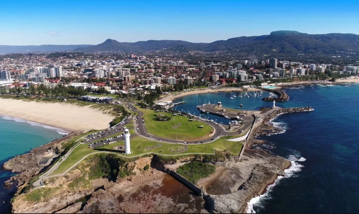 Aerial View Of Wollongong — Fire Protection in Wollongong, NSW