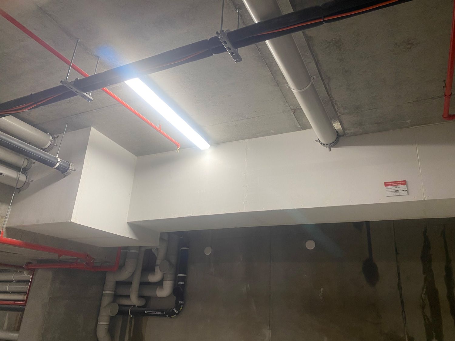 Building Emergency Exit With Exit Sign — Fire Protection in Bega, NSW