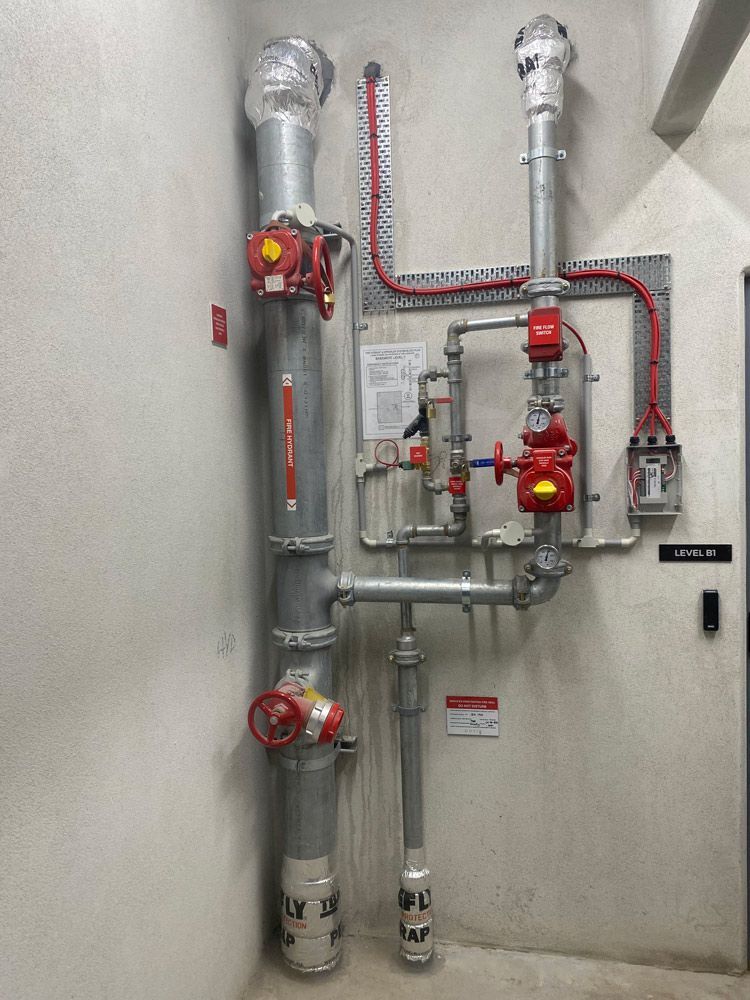 Fire System Inside a Room