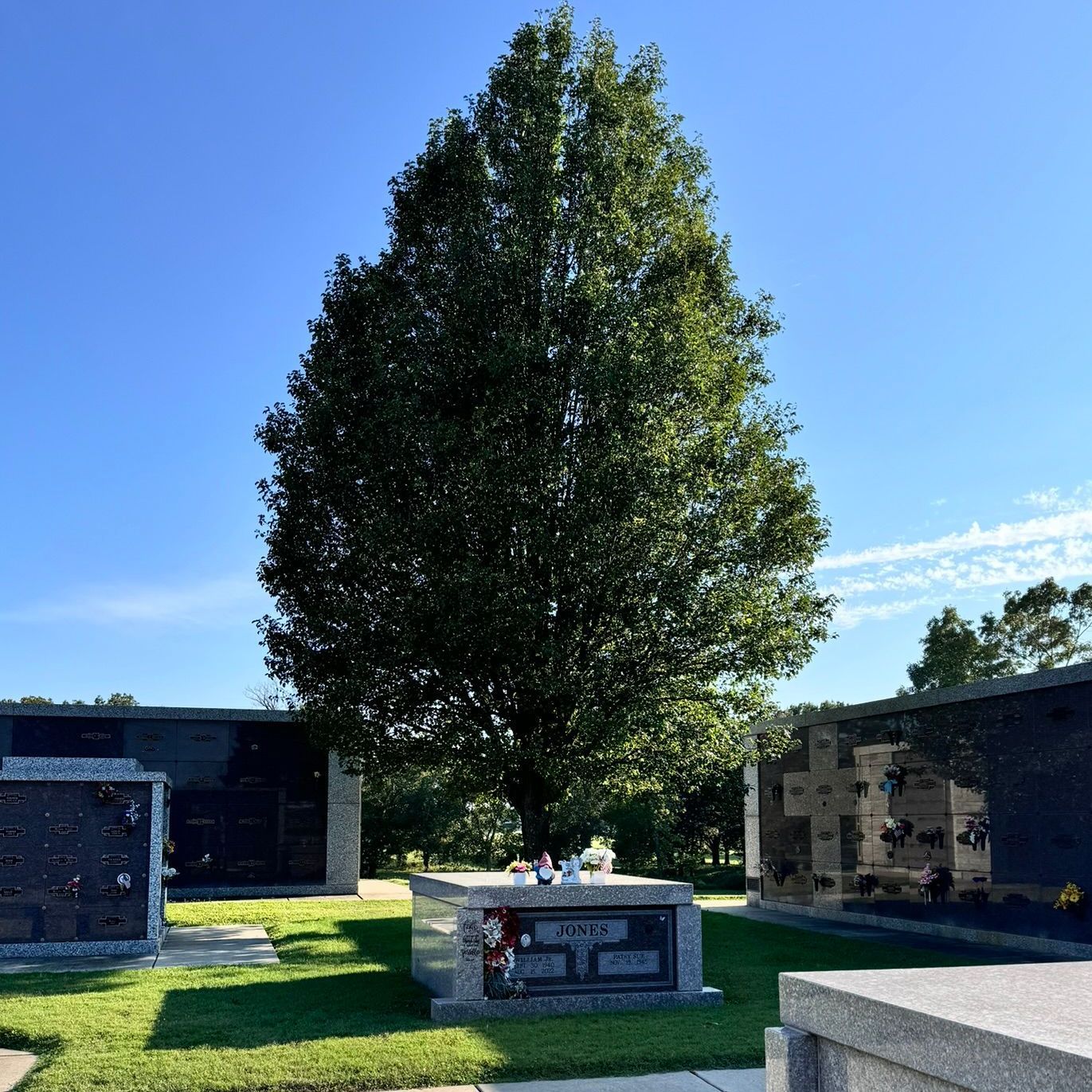 Kirby's Tucker Memorial Cemetery Mausoleums