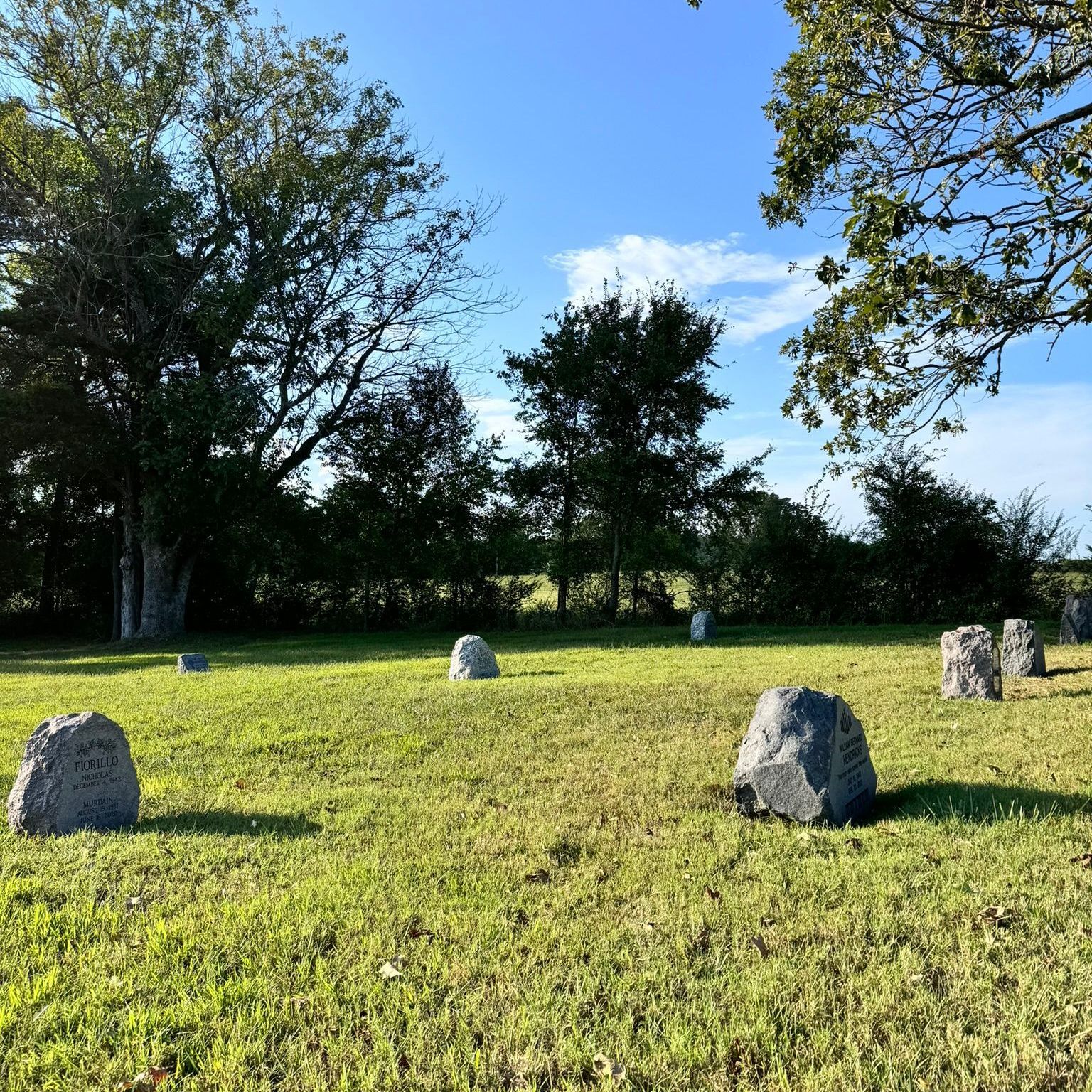 Kirby's Tucker Memorial Cemetery Ground Burial