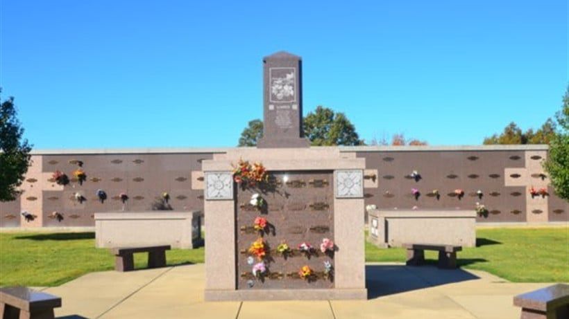 Kirby's Tucker Memorial Cemetery Mausoleums