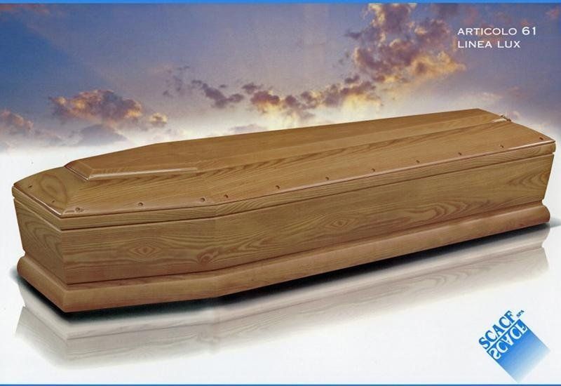 cofano funebre della ditta