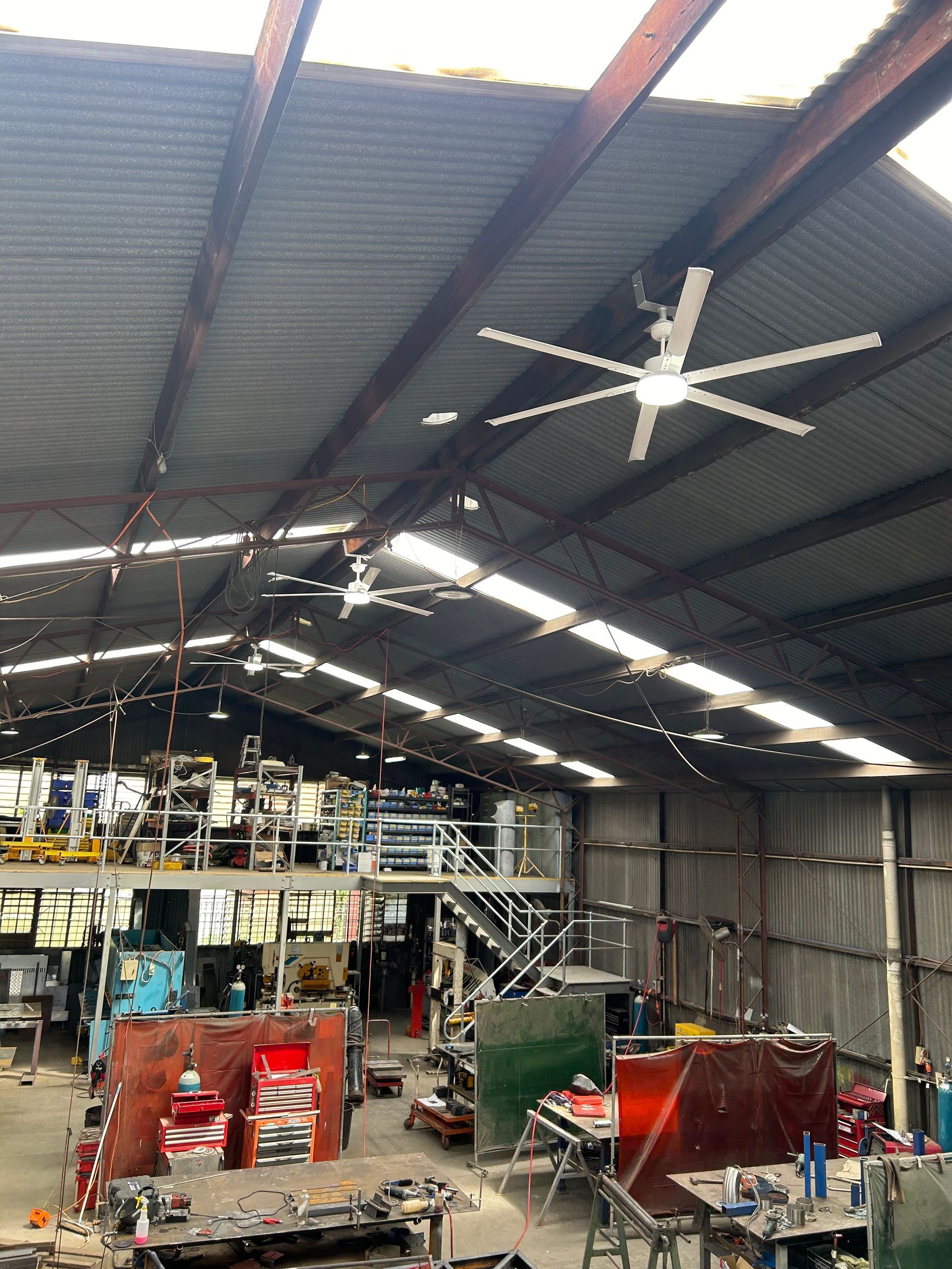 Commercial Electrician Shed Fit out