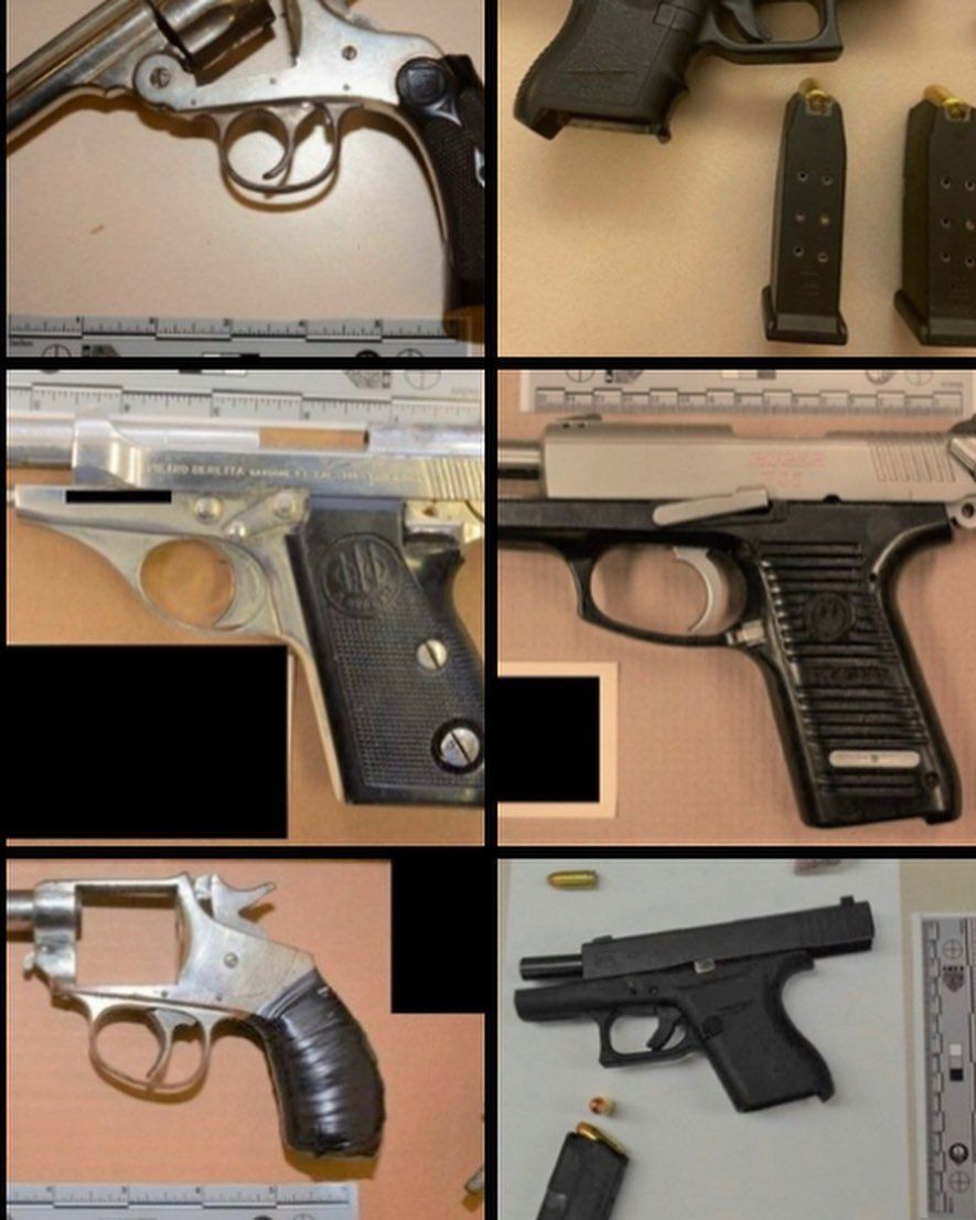 Guns Seized